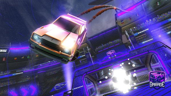 A Rocket League car design from Vibxyt89
