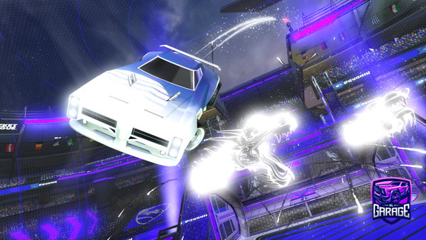 A Rocket League car design from harikenteiru