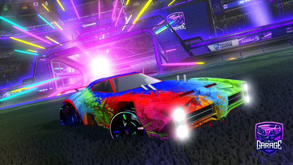A Rocket League car design from IAmACrow1234