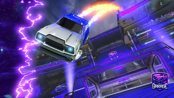 A Rocket League car design from Apple-Boat