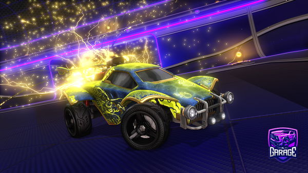 A Rocket League car design from archieeeee