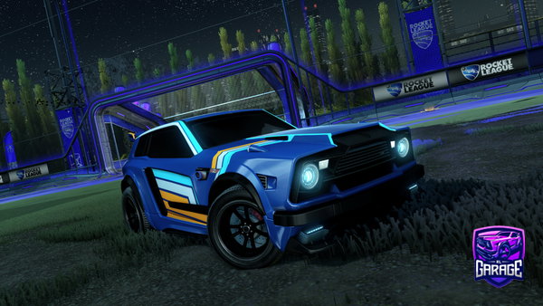 A Rocket League car design from ImACone