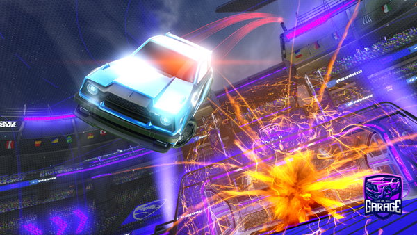 A Rocket League car design from mkzim3300