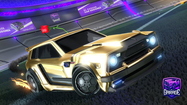 A Rocket League car design from Bikeal
