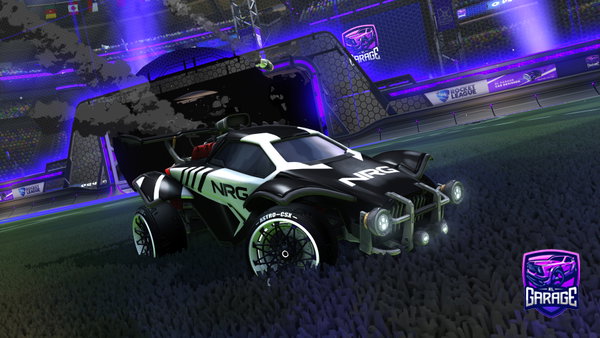A Rocket League car design from Qubix511
