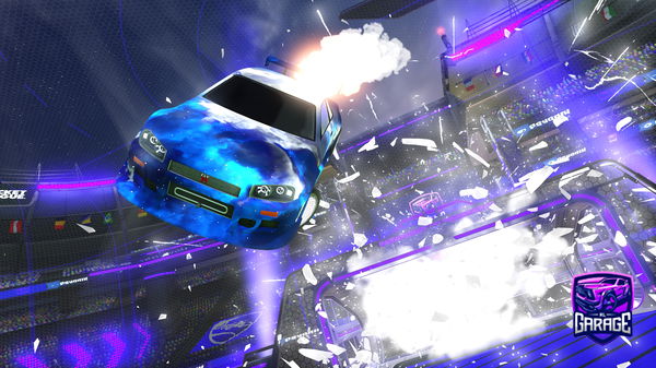 A Rocket League car design from ValikPuk