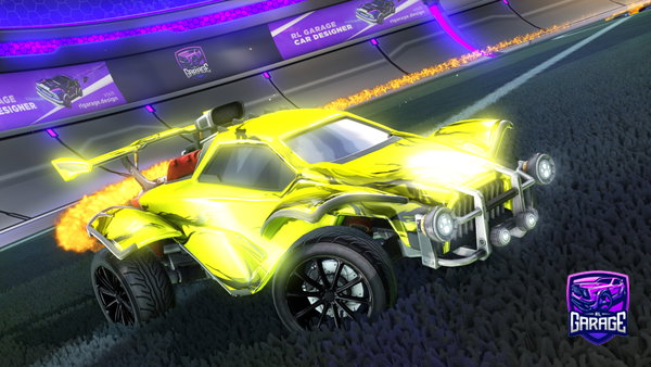 A Rocket League car design from SFishy22