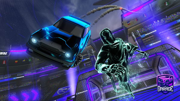 A Rocket League car design from DonAlwarez