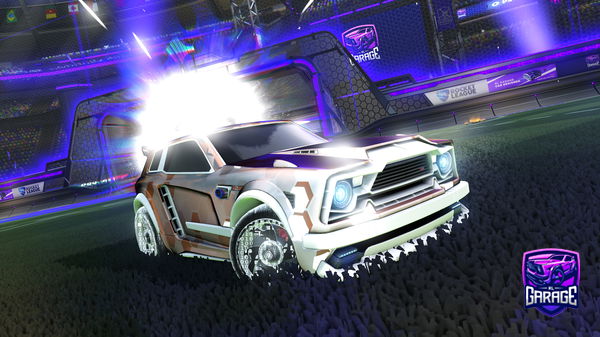 A Rocket League car design from Flikx_LSA216