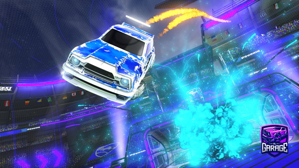 A Rocket League car design from Dani17alex