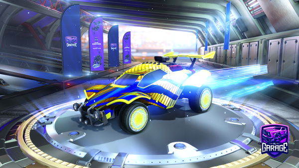 A Rocket League car design from ThaPinheadLarry