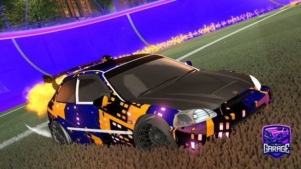 A Rocket League car design from MrInfinite