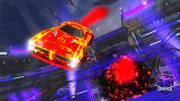 A Rocket League car design from sandrsis