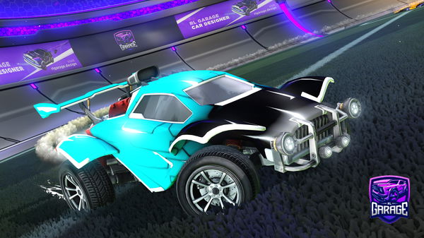 A Rocket League car design from Digito_Playz