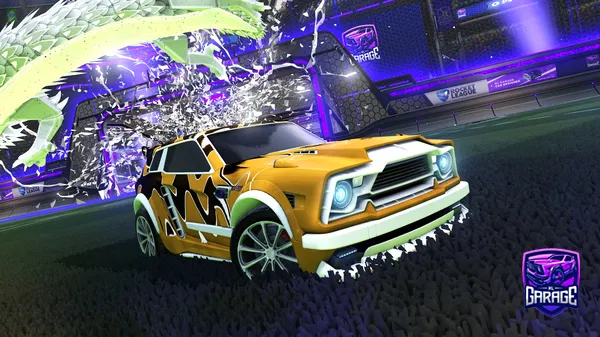 A Rocket League car design from LittleB8hoven