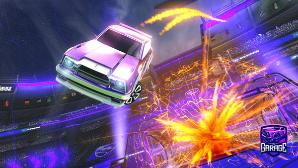 A Rocket League car design from ZephOn4fps