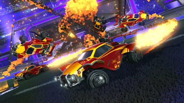 A Rocket League car design from Kadzey