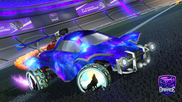 A Rocket League car design from DiamondWolfXD