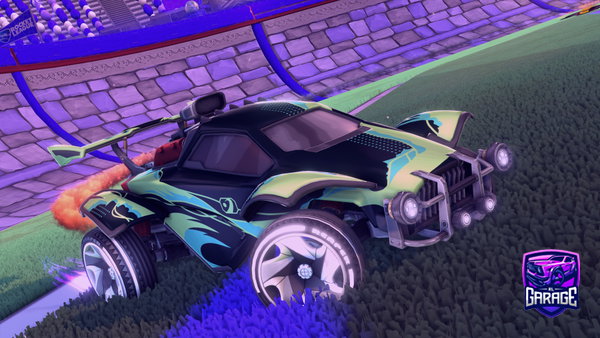 A Rocket League car design from psnL2quebrado_2011
