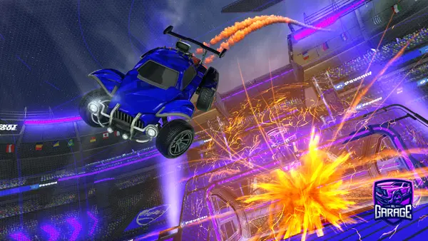 A Rocket League car design from kerthryxoo