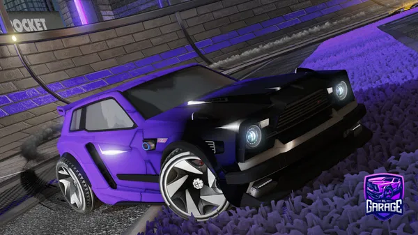 A Rocket League car design from fsb