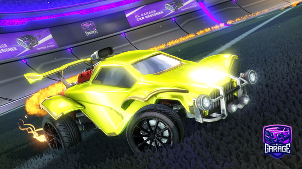 A Rocket League car design from firezord265