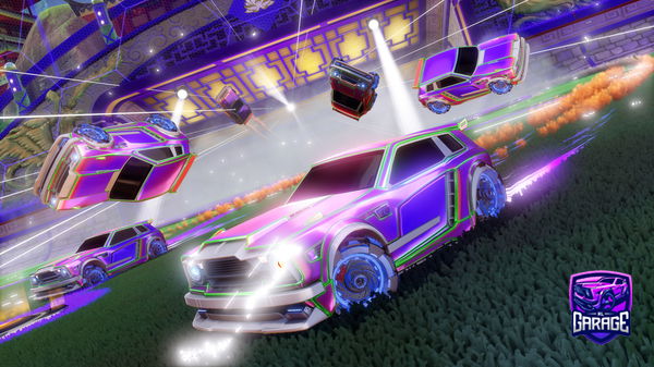 A Rocket League car design from zenamgiri