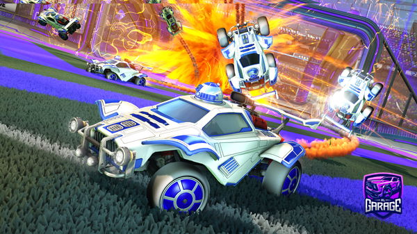 A Rocket League car design from prong