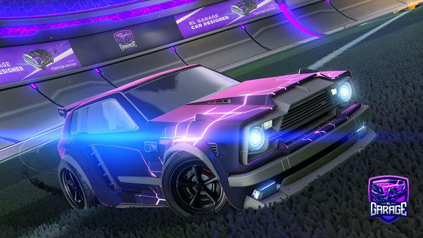 A Rocket League car design from Zouk_Dub