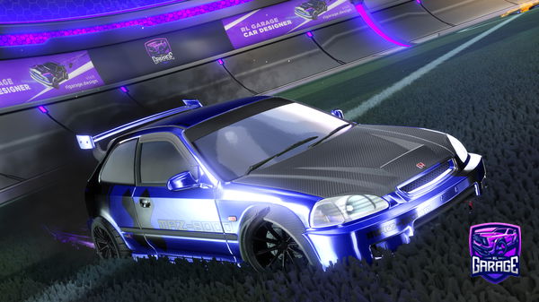 A Rocket League car design from MrJonnyMac