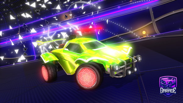 A Rocket League car design from Map1e