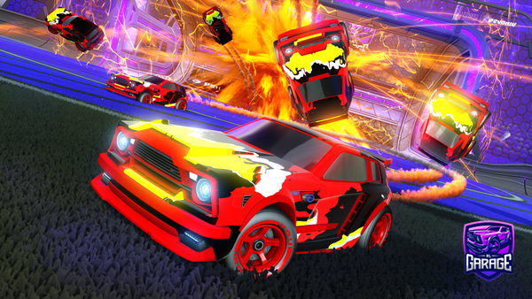 A Rocket League car design from wredwisconsin2