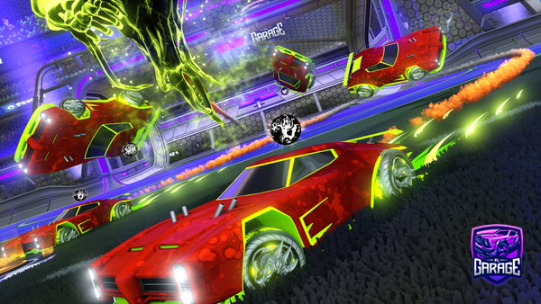 A Rocket League car design from SadOxymoron