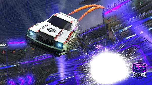 A Rocket League car design from Kromedome688