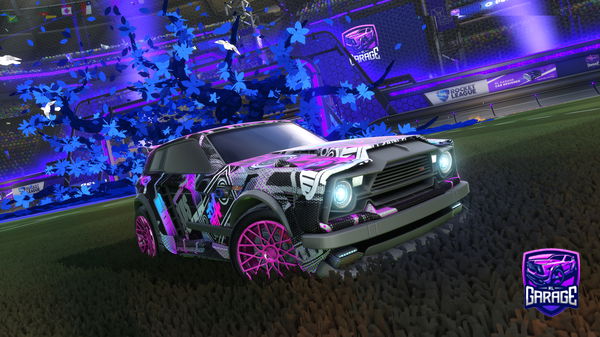 A Rocket League car design from Jajabu