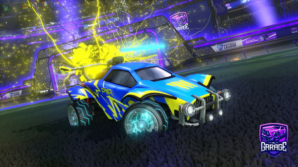 A Rocket League car design from PWR_Lunarz