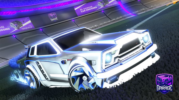 A Rocket League car design from Saynix