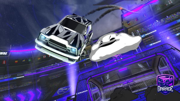 A Rocket League car design from BOW-CX