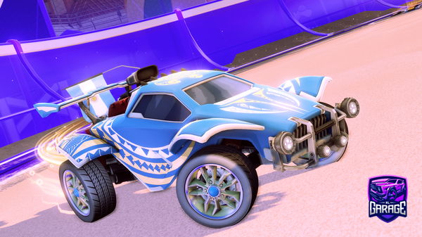 A Rocket League car design from puzeh