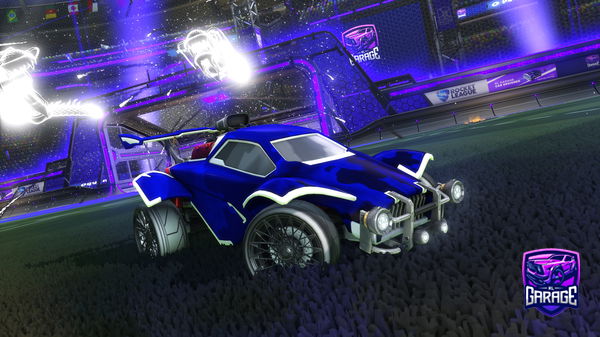 A Rocket League car design from Ibinkz