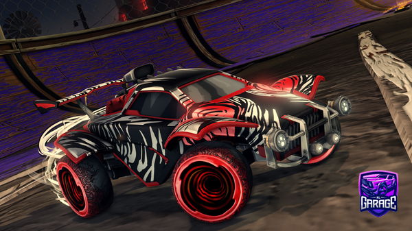 A Rocket League car design from ItsGiuze