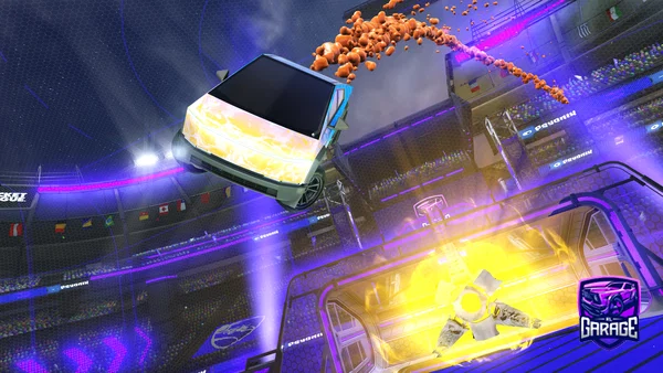 A Rocket League car design from MEMEMEM
