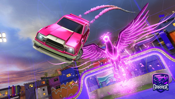 A Rocket League car design from Redalp360