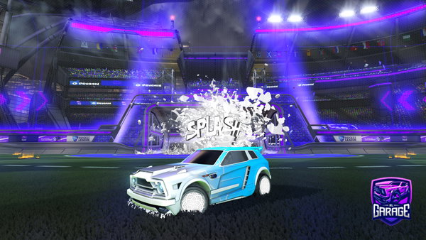 A Rocket League car design from Elinnnnnn