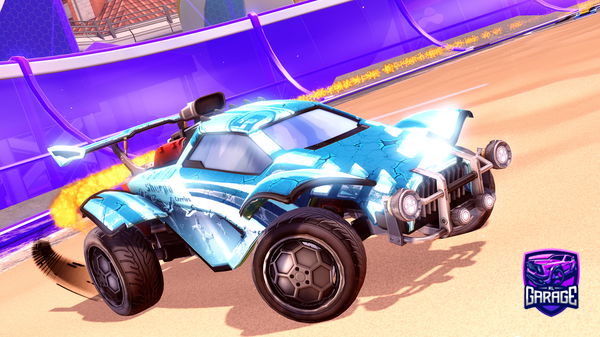 A Rocket League car design from echoXvz
