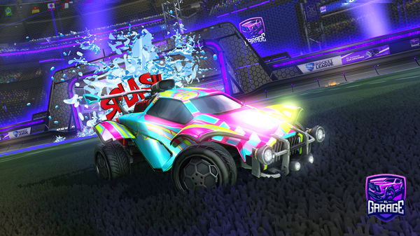 A Rocket League car design from SK_fandi