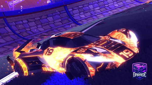 A Rocket League car design from Raiyu