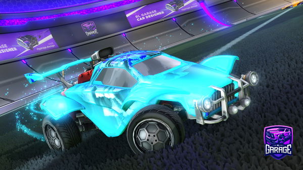 A Rocket League car design from Tekzero