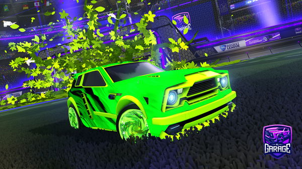 A Rocket League car design from luisTheLolipop