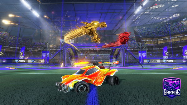 A Rocket League car design from Caner_27